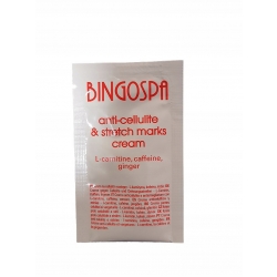 BINGOSPA Krem na cellulit i rozstępy - L-karnityna, kofeina, imbir 10g